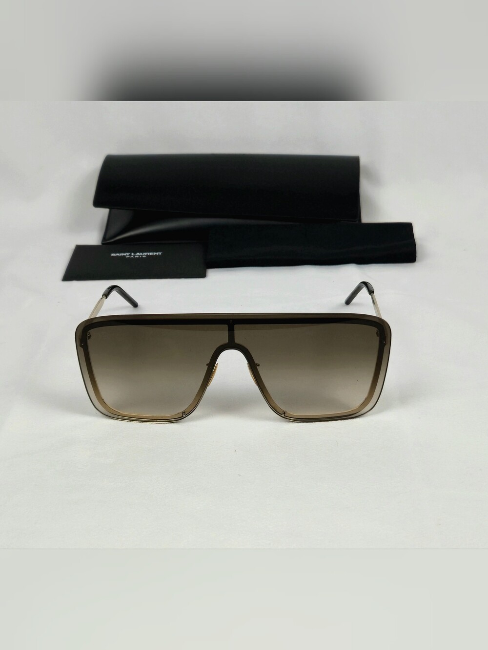 Saint Laurent SL364 MASK Shield Sunglasses Complete Set